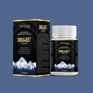 Shilajeet Capsules by Tryambaje Ayurveda