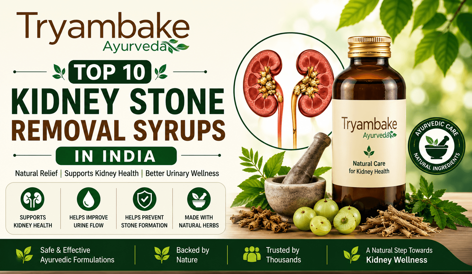 Top 10 Kidney Stone Removal Syrups In India
